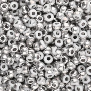 Miyuki 8/0 Seed Beads 55076 - Opaque White Labrador x8g