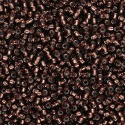 Miyuki 15/0 5 Seed Beads - Dark Topaz Silver Lined x8g|raw }}