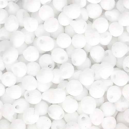 Miyuki Mini Drops 3.4 mm DP402F - Opaque White Matte x8g