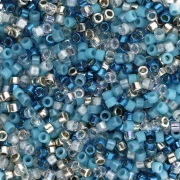 Miyuki Delica 11/0 Mix - Ice Ice Baby x8g