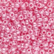 Miyuki 8/0 Seed beads 535 - Carnation Pink Ceylon x8g