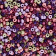 Green - Miyuki 11/0 Seed Beads Mix - Fairy Garden x8g Miyuki 11/0 Seed Beads Mix - Fairy Garden x8g