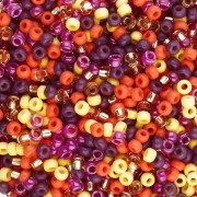 Miyuki 11/0 Seed Beads Mix - Tropical Punch x8g