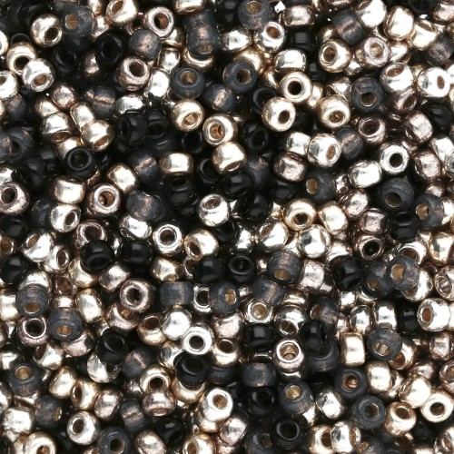 Miyuki 11/0 Seed Beads Mix - Midnight Elegance x8g