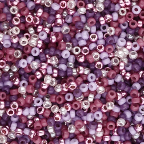 Miyuki 15/0 Seed Beads Mix - Dreamy Purple x5g