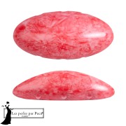 Athos 3D 3 holes® by Puca® 20x10 mm - Mishmash Dark Peach x1