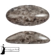 Athos 3D 3 holes® by Puca® 20x10 mm - Mishmash Taupe x1