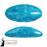 Athos 3D 3 holes® by Puca® 20x10 mm - Mishmash Turquoise x1