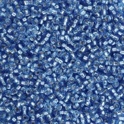 Miyuki 15/0 19 Seed beads - Sapphire Silver Lined x8g