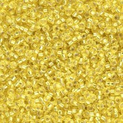 Miyuki 15/0 6 Seed beads - Yellow Silver Lined x8g|raw }}