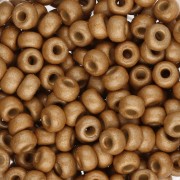 Miyuki Duracoat 6/0 Seed beads 4203F - Yellow Gold Galvanized Matte x8g|raw }}