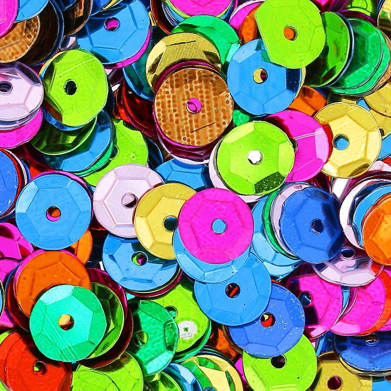 Spangles Object Set of spangles cups 6mm Multicolore Metalic x10g - Perles & Co