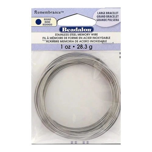 Memory Bracelet 44–57 mm - Stainless Steel x75 wraps