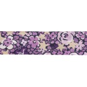 Liberty Fabric Bias Tape - Emma and Georgina - Purple - Lilac x 1 m
