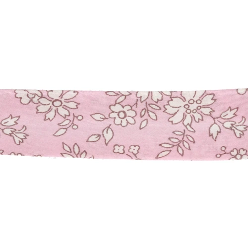 Liberty Fabric Bias Tape - Capel - Pink - Nude x 1 m