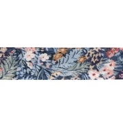 Liberty Fabric Bias Tape - Connie Evelyn - Blue - Terracotta - Ochre x1m