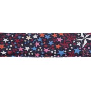 Multicolored - Liberty Fabric Bias Tape - Adelajda - Midnight Blue - Multicolor x 1 m Liberty Fabric Bias Tape - Adelajda - Midnight Blue - Multicolor x 1 m