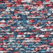 Liberty Fabric Cord - Thorpe Hill - Blue - Red - White x 1 m