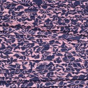Liberty Fabric Cord - Meadowland - Pink - Midnight Blue x 1 m