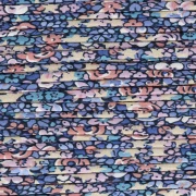 Liberty Fabric Cord - Emma and Georgina - Gold - Lilac - Blue x 1 m