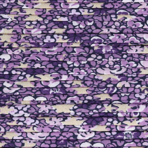 Liberty Fabric Ribbon - Emma and Georgina - Purple - Lilac x 1 m