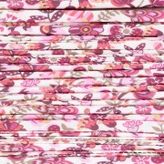 Liberty Fabric Cord - Phoebe - Plum - Salmon - Saffron x 1 m