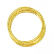 Memory wire bracelet 50mm Gold tone x65 loops|raw }}