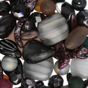 Assortment of Bohemian Beads - Stone Clay x50g