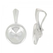 Setting pendant 1122 8mm in 925 silver x1