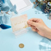 Acrylic Business Card Holder, 12x7 cm - Business Card Holder - Clear x1