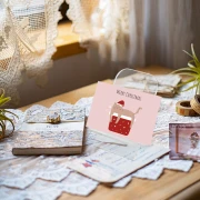 Acrylic Business Card Holder, 12x7 cm - Business Card Holder - Clear x1