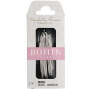 Embroidery Needles - Bohin - No. 3/9 x 15|raw }}