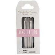 Embroidery Needles - Bohin - No. 3 x 12|raw }}