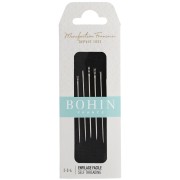 Easy-to-Thread Needle Assortment - Bohin - No. 2, No. 3, and No. 4 (6 each)