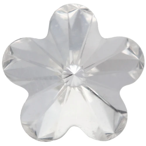 Cabochon Flower Swarovski 4744 10 mm Crystal x1