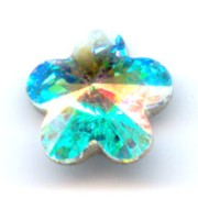 Cabochon Swarovski 4744 10 mm Crystal AB x1