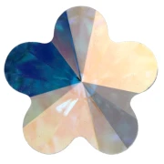 Cabochon Swarovski 4744 10 mm Crystal AB x1