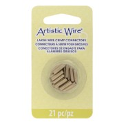 Multi-size (12, 14, & 16 gauge) setting-type wire connectors - Brass x21