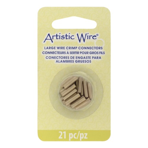 Multi-size (12, 14, & 16 gauge) setting-type wire connectors - Brass x21