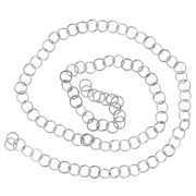 Open Rings 5x0.6 mm - 316L Stainless Steel x100