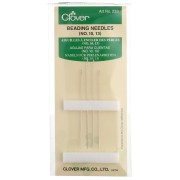 Clover Beading Needles No. 10 and No. 13 - Steel (4-pack)