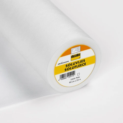 Vlieseline Water-Soluble Embroidery Backing, 38 g/m², 90 cm x 10 cm