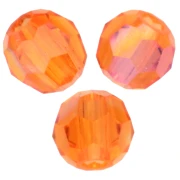 PureCrystal 5000 3 mm Round Beads - Sun Shimmer x20