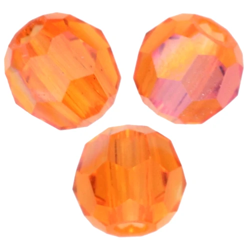 PureCrystal 5000 3 mm Round Beads - Sun Shimmer x20