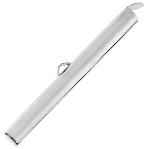 40 mm Bead-End Caps for Seed Bead & Delica Bead Weaving - 304 Stainless Steel x2