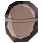 Irregular cut bead 14x18 mm - Smoky Quartz x1|raw }}