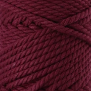 3 mm Cotton Cord Spool for Macramé - Garnet x 50 m