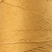 Organic Cotton Detox XL Combed Macramé Cotton Cord Spool - Mustard x200m