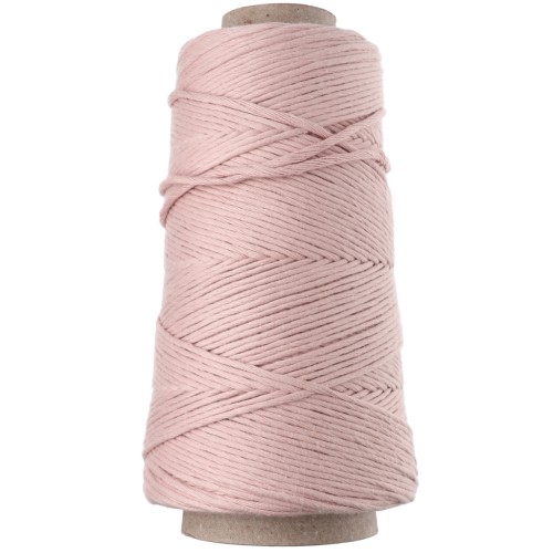 Organic Cotton Detox XL Combed Macramé Cotton Cord Spool - Nude x 200 m