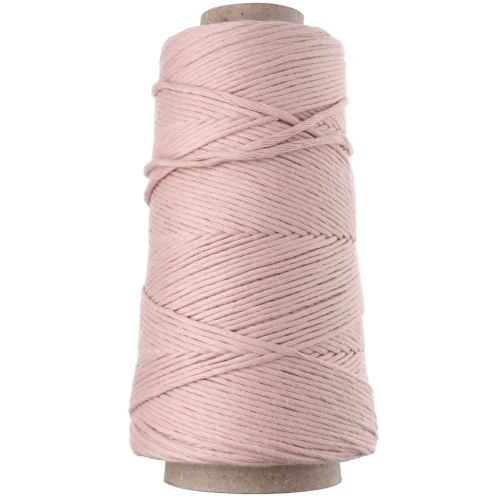 Organic Cotton Detox XL Combed Macramé Cotton Cord Spool - Nude x 200 m
